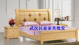 床双人床实木床实木家具1.5米1.2米1.8米特价出租房家用家具