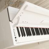 能智能电子数码钢琴电钢琴摩音88键重锤配重键盘木纹光亮烤漆多功