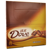 一盒包邮 德芙巧克力 丝滑牛奶巧克力43g*12条 零食 送礼物必备