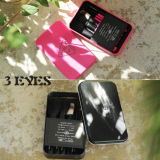 韩国3CE化妆刷套装 便携三只眼腮红眼影粉底套刷子彩妆 铁盒7支装