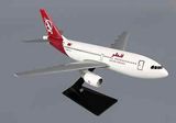 代购 飞机模型 卡塔尔Qatar Airways Airbus A310 1/200红色机尾
