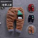男童棉裤外穿0-1-2-3岁宝宝灯芯绒裤子加厚婴儿冬装儿童保暖长裤