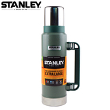 stanley不锈钢保温水壶户外运动登山保温热水瓶大容量1.3L带把手