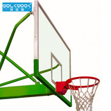 沃尔克 户外标准成人室内篮球框 双弹簧实心篮筐篮圈室内壁挂式篮
