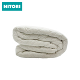 日本NITORI尼达利 化纤绗缝防护床垫 双人 榻榻米保护垫被床褥垫