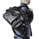 韩版男士商务手提包大容量单肩包 潮男斜挎包休闲旅行包出差包邮