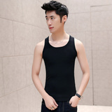 男士韩版修身个性圆领无袖针织背心休闲青年夏季夏装百搭打底衫潮