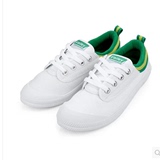 专柜代购王菲同款Volley Australia系带帆布鞋小白鞋低帮情侣款