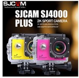 SJCAM高清2K微型运动DV摄像相机SJ4000+plus航拍FPV山狗wifi防水
