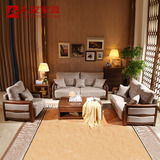 A家家具 新贵族系列简约客厅成套家具全可拆洗布艺沙发+茶几组合