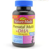 美国正品Nature Made孕产妇专用复合综合维生素叶酸DHA90粒