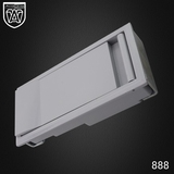 安望 优质MS888-2电柜锁平面锁 配电箱开关柜门锁 户外箱变防雨锁