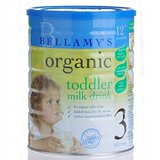 澳洲直邮代购包邮 Bellamy's贝拉米3段三段 纯天然有机牛奶粉婴幼