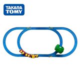 正版TOMY多美普乐路路电动新干线火车轨道入门套组453796儿童玩具