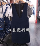 ELAND/依恋2016年秋专柜正品代购背带连衣裙EEOW63852A OW63852A
