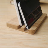 手机支架 创意竹木 小米 苹果配件通用懒人床头 手机pad底座