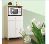 柜子储物柜简约现代厨房收纳柜家具餐边柜微波炉柜厨房电器柜环保