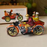稀铁城-80年代 复古发条铁皮玩具专卖 怀旧收藏 三轮车 摩托车