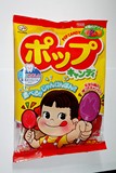 日本原装进口 不二家 水果棒棒糖 甜橙/蜜桃/草莓/葡萄22支201609
