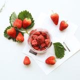 品味世家 健康零食冻干草莓脆 整颗冻干水果干儿童零食 草莓脆