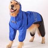 大狗雨衣金毛萨摩哈士奇拉布拉多大型犬防水雨披宠物狗狗衣服包邮