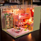 贝塔曼 diy小屋我和我的小伙伴们手工房子模型玩具创意生日礼物女