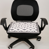 办公室坐垫加厚电脑椅毛绒透气布艺防滑可拆洗椅垫四季座椅垫包邮
