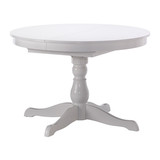 流星宜家 IKEA英格托 伸缩型餐桌, 白色 专业宜家代购