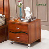 板式床头柜非实木质宜家家居家具简易储物柜抽屉式床边柜简约现代