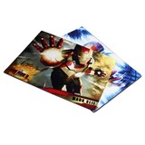 E-3lue宜博钢铁侠3纪念版游戏鼠标垫 美国威漫大号加厚鼠标垫包邮
