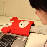 可爱卡通 螃蟹造型USB暖手鼠标垫加热保暖鼠标垫防冻手发热暖手宝
