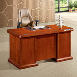 特价1.6米油漆老板桌电脑桌实木贴皮大班台主管桌办公家具经理桌