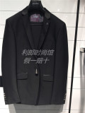 利郎男装2016年春季新款 6CXF012SA 黑 西服套装 正品 包邮
