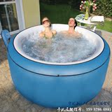 充气spa按摩浴缸恒温加热功能家庭温泉水池游泳池沐浴桶 洗澡桶
