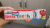 英国代购现货Aquafresh milkteeth 3-5岁 宝宝儿童牙膏可吞食低氟