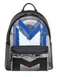 MCM男包正品代购2016新款灰色中号MOONWALKER双肩包背包学生包