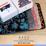南京云锦鼠标垫 中国特色礼品送老外 出国商务礼物 民族风工艺品