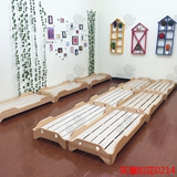 床/儿童木板床重叠床儿童午睡床厂家直销幼儿园专用床幼儿园实木