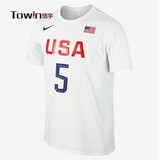 NIKE KYRIE USA美国队男子运动休闲纯棉短袖T恤768822-460 102