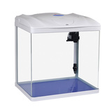 水族箱创意玻璃小型生态鱼缸家用办公室迷你鱼缸YEE小鱼缸桌面