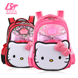 【天天特价】小学生女书包 kitty猫1-3-4-5年级儿童防水双肩背包