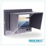 视瑞特7寸SDI索尼单反摄像广播级监视器BMCC BMPCC 九宫格 音频柱