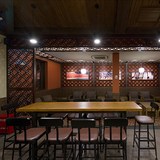 星巴克吧台椅高脚凳复古实木铁艺餐桌椅组合咖啡厅桌长方形酒吧桌