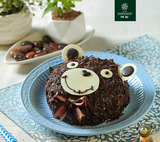 仟吉郑州 泰迪熊 儿童巧克力生日蛋糕 仅限郑州地区