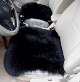 冬季汽车坐垫 纯羊毛坐垫一体 新款汽车座垫无靠背冬天毛坐垫