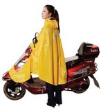 正品天堂涤丝纺PVC合成大号电动车自行车雨衣雨披N120后背反光条
