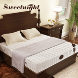 SweetNight床垫棕垫天鹅绒面棕榈1.5 1.8m双人弹簧天然硬椰棕床垫