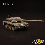 顺丰包邮铁拳坦克世界T57成品合金1：72坦克模型 可动赠金币坦克