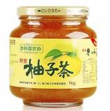 顺丰二件包邮 韩国农协KOREA NONGHYUP蜂蜜柚子茶1kg正宗韩国农协