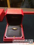 香港专柜代购 Cartier卡地亚 LOVE窄版单钻对戒指B4050700玫瑰金